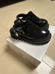 TOGA Black Embellished Loafers In Aj1239 Black