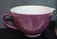 紫色陶瓷量杯 大碗 purple ceramic measuring cup mixing bowl LC煲 le creuset