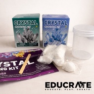 EducratePH Crystal Growing Kit (DIY Science Experiment) – 8+ Science Experiment Kit for Kids