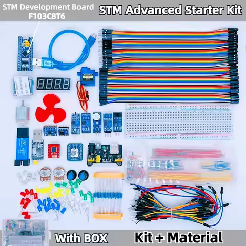 STM32 Development Board Starter Kit Advanced Kit STM32F103C8T6 Minimum System Board Introductory Mor