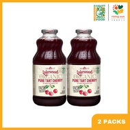 Lakewood Organic Pure Tart Cherry (946ml x 2) - Twin Pack Tart Cherry Juice