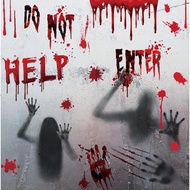 COMBO-Decal HALLOWEEN- Inhaling static electricity- no enter ghost and horror ghost (13)