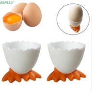 EGALLY 1/2/4Pcs Kitchen Supplies Cute Accessories Boiled Eggs Container