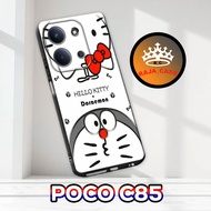 Rc26/Softase rubber poco C85 - Cute Motif - Case poco C85 - Casing poco C85 - Silicone poco C85 cool