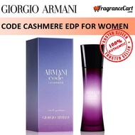 Giorgio Armani Code Cashmere EDP for Women (30ml) Eau de Parfum Purple [Brand New 100% Authentic Perfume/Fragrance]