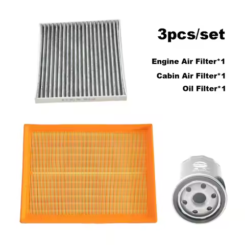 3pcs Filter Set For SWM G01 F 1.5T 2018-2023 / G01FF 2022 AC Cabin Engine Air Cleaner Oil Filter SWD