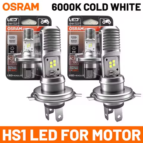 OSRAM HS1 LED Headlight For Yamaha Motorcycle Retrofit Accessories HS1 High Low Beam Plug&Play Moto 