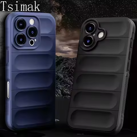 Fundas For iPhone 16 Pro Max Case Liquid Silicone Back Coque for Apple iphone 11 12 13 14 15 Plus 16