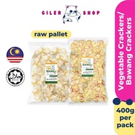Keropok Bawang Bawang Crackers 400g | Keropok Sayur Vegetable Crackers 400g Raw Pallet