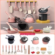 Children's Simulation Kitchen Set Girl Mini Cooking Early Educational Education Utensils House E4j3