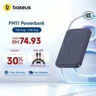 【CCC Certified】Baseus FM11 Magnetic Power Bank 10000mAh 15W Wireless Charging 22.5W Wired Charge Min