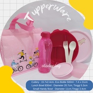 Tupperware Fit To Go Lunch Box Set Lunch Box Bowl Lunch Box Drinking Bottle Water Bottle Cutlery Cutlery Bag