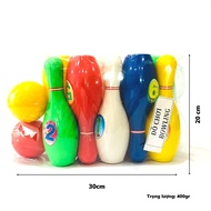 Bộ đồ chơi Bowling cỡ to bằng nhựa cho trẻ vui chơi và vận động thể chất - Đồ Chơi TT02 Maxstore
