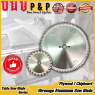 Hironaga Saw Blade TCT Plywood Chipboard Aluminium Saw Blade For Cutting Table Saw Mitre Saw