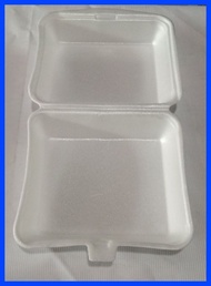 ◴ ◳ ◲ Styro lunch box with or without divider (1pack 100pc)