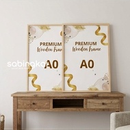 A0 Wooden Photo Frame A0 Size Wooden FrameFrame Foto 84.1 X 119.8 cm Natural Pine Wood Frame