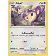 Aipom Pokemon Card - 144/196 - Common