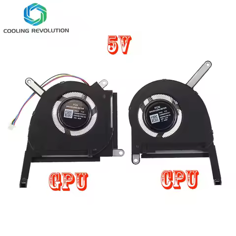 Laptop CPU GPU Cooling Fan DC5V For ASUS TUF Gaming F15 FX507ZM FX507ZR FX507 RTX3060 3070 13NR09M0T
