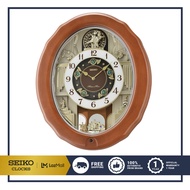 SEIKO CLOCKS นาฬิกาเมโลดี้ รุ่น QXM604B ขนาด 18x15 นิ้ว