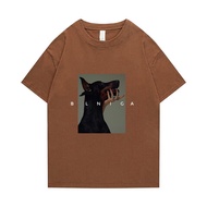 Doberman T Shirt For Men Cotton Summer Fashion Casual Vintage Tee Shirt Short Sleeve Oversized Hip Hop Men Unisex T-Shirts XS-4XL-5XL-6XL