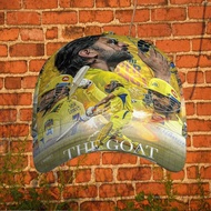 Chennai Super Kings MS "The GOAT" Tribute Custom All-Over Print Baseball Cap, Limited Edition Legend