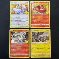 Lugia/Ho-oh/Reshiram/Zekrom Holo Celebrations 25th - PTCG Pokemon Card Original