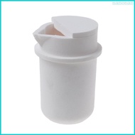 Nan 1KG Quartz Crucible Foundry Cup Melting Casting Refining Quartz Crucible with Lid for Melting Go