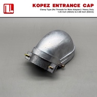 Kopez Entrance Cap 1 1/4 to 2.00 Inch / 40 to 63mm / 1 1/4 Inch / 1 1/2 Inch / 2.00 Inch Clamp Type