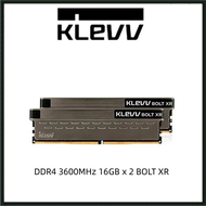 KLEVV Desktop PC Gaming Memory DDR4 3600MHz 16GB x 2 BOLT XR Series  Memory