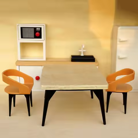 New Mini Refrigerators Cabinets Furniture Multistyles Wood&Plastic Cottage Dollhouse Kitchen Refrige