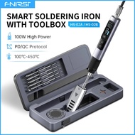 FNIRSI HS-02 Portable Soldering iron, Adjustable temperature