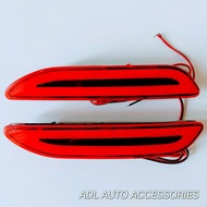 MATA MERAH Toyota sienta rear bumper reflector lights, cat's eye lights, dusk and red brake lights