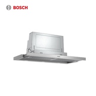 Bosch DFS097A51B Built In Silver Metallic Slimline Telescopic Kitchen Hood 90Cm Push Buttons Control
