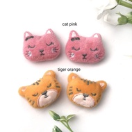 1PC - ANIMAL DACRON DOLL APPLICATION / HEADBAND APPLICATION / CLIP APPLICATION