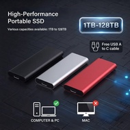 External Hard Drive 4TB/8TB/16TB External Hard Drive 30TB Portable Solid State Drive 1TB/2TB Externa