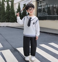 Halloween Trẻ Em Harry Potter Trường Áo Dây Magic Đa Năng Studios Bé Gái Pháp Sư Quần Áo Dài Áo Dây