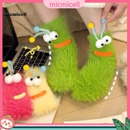MIC_ Comfortable Crew Socks Cute Fuzzy Socks Cozy Warm Fuzzy Socks for Women – Cute Big Eyes Fluffy 