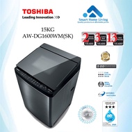 TOSHIBA 15KG SDD Inverter Washing Machine AW-DG1600WM (SK) Washer Mesin Basuh 洗衣机