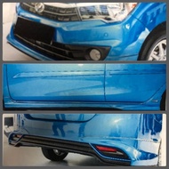 Perodua Bezza 1st Generation Gear Up Skirting Body Kit PU Ready Stock