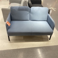 Genuine IKEA IKEA Rusta Double Sofa Small Apartment Rental Fabric Sofa Nordic Simple Blue