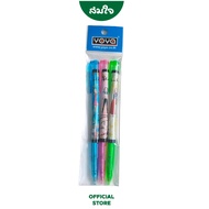 YOYA (โยย่า) ปากกาลูกลื่น 0.38 สีน้ำเงิน BESHALL (1x3)