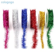 COLO 4 9Ft Tinsel Garlands Christmas Tinsel Garland for Christmas Tree Wedding Decor