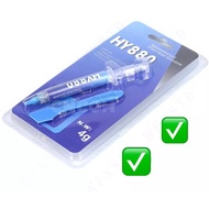 1 pcs Silicone Heat cpu/gpu paste compound Grease blister card HY880 4g