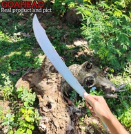 (Terbaru) Golok Sembelih Hewan Super Tajam - Peso Besar Potong Daging - Pisau Model Pedang Jaminan K