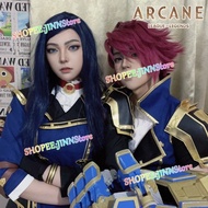 - JINN - League of Legends x Arcane Season 2 Cosplay Outfit Arcane CAITLYN VI Cosplay Costume Wig Fu
