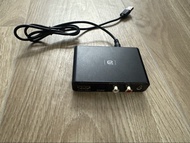 Earc HDMI 音頻分離器 + 1m 光纖音頻線(牌子：楊陽）