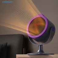 ROFOMON Mini Ceramic Heater, Warm Air Adjustment Overheat Protection Portable Desktop Heater, Space 