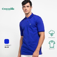 Crocodile COLE - Kaos Kerah Pria Men Polo Original Relax fit - Katun
