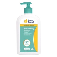 Cancer Council Miosturising Sunscreen SPF50 ครีมกันแดด ตัวแทนจำหน่ายแท้ sunblock ออสเตรเลีย ซันบล็อก