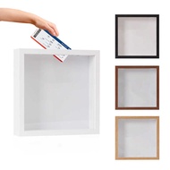 Hollow 3cm Display Photo Frame Piggy Bank Air Ticket Travel Ticket Concert Ticket Storage Photo Fram